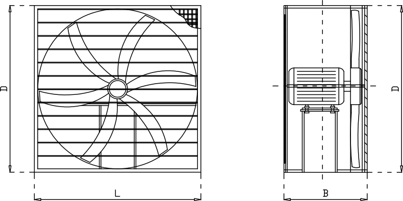 四川玻璃钢方形风机安装尺寸